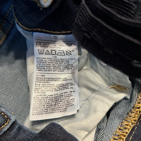 Boys Dark Wash Jeans - Picture 7 of 7